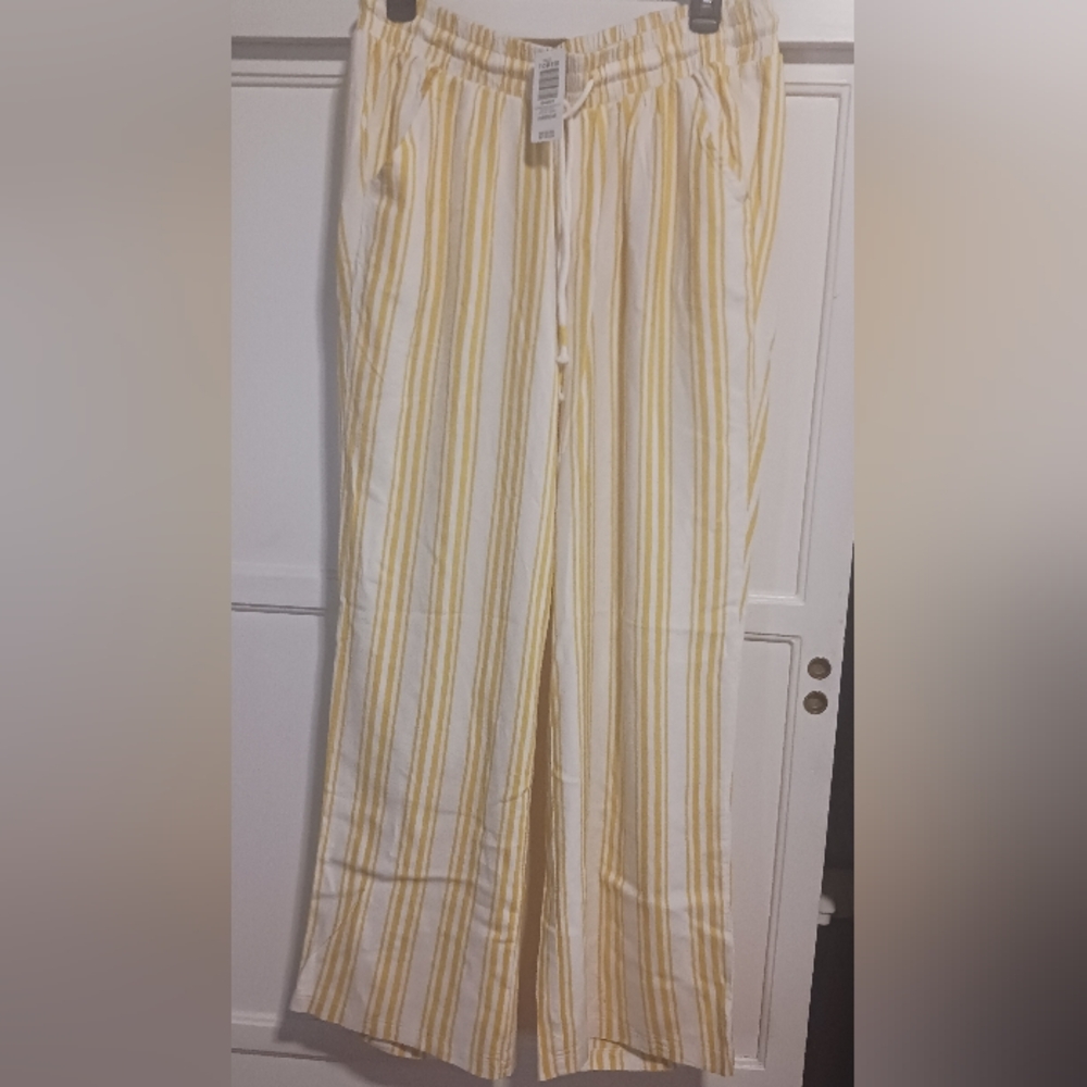 NWT Size 0 Torrid Sunny Striped Wide Leg Pants